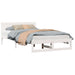 Cadru de pat cu headboard Alb 140 x 190 cm Lemn de pin masiv - WALTI WALTI