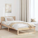 Cadru de pat natural 100 x 200 cm Lemn de pin masiv - WALTI WALTI