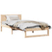 Cadru de pat natural 100 x 200 cm Lemn de pin masiv - WALTI WALTI