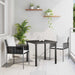 Set de masă pentru grădină 3 pcs Maro Rattan poli - WALTI WALTI
