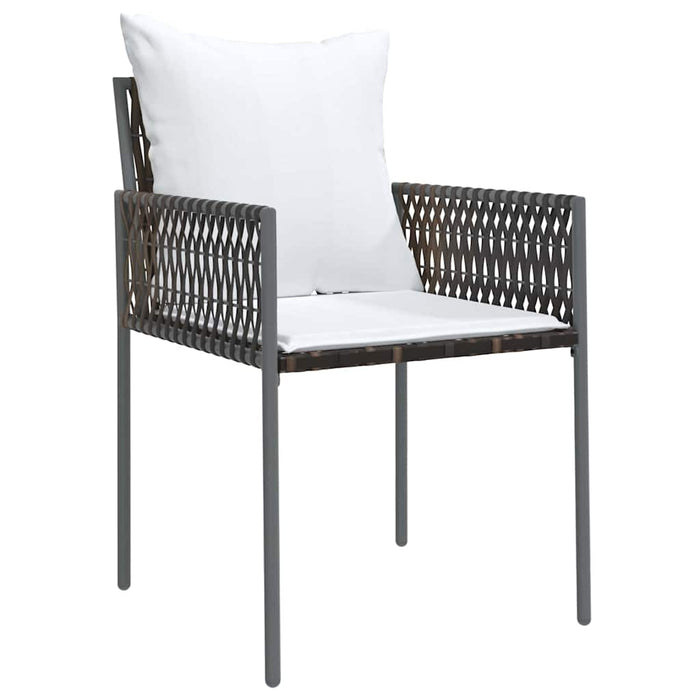 Set de masă pentru grădină 3 pcs Maro Rattan poli - WALTI WALTI