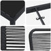 Set de masă pentru grădină 7 pcs Negru - WALTI WALTI