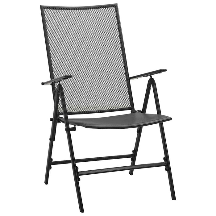 Set de masă pentru grădină 9 pcs Antracit - WALTI WALTI
