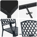 Set de masă pentru grădină 9 pcs Antracit - WALTI WALTI