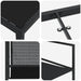 Set de masă pentru grădină 9 pcs Negru - WALTI WALTI