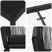 Set de masă pentru grădină 9 pcs Negru - WALTI WALTI