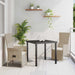 Set de scaune de grădină reclinabile cu pernă 3 pcs Bej Crem - WALTI WALTI