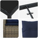 Set de masă pentru grădină 3 pcs Gri poliratan - WALTI WALTI