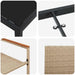 Set de masă pentru grădină cu pernă 7 pcs Bej poliratan - WALTI WALTI