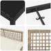 Set de masă pentru grădină cu pernă 9 pcs Bej poliratan - WALTI WALTI
