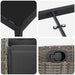 Set de masă pentru grădină cu pernă 9 pcs Gri poliratan - WALTI WALTI