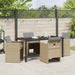 Set de masă pentru grădină 5 pcs Bej poliratan - WALTI WALTI
