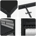 Set de masă pentru grădină 5 pcs Negru - WALTI WALTI