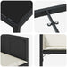 Set de masă pentru grădină 5 pcs Negru poliratan - WALTI WALTI