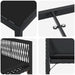 Set de masă pentru grădină 5 pcs Negru poliratan - WALTI WALTI