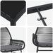 Set de masă pentru grădină cu pernă 9 pcs Negru poliratan - WALTI WALTI