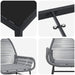Set de masă pentru grădină cu pernă 7 pcs Gri poliratan - WALTI WALTI