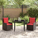 Set de masă pentru grădină 3 pcs Maro Rattan poli - WALTI WALTI