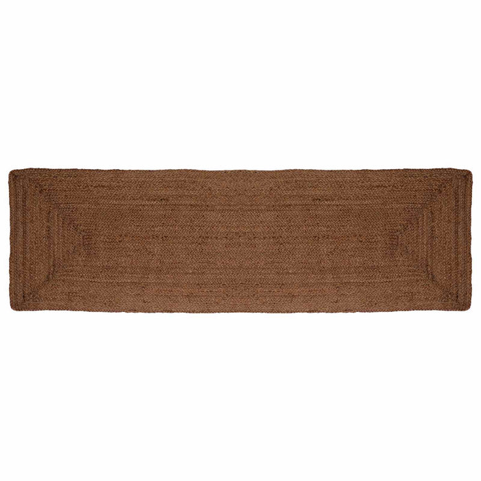 Covor de zonă Gri 60 x 200 cm Iută - WALTI WALTI