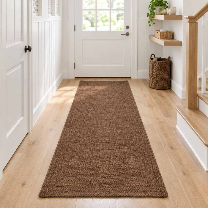 Covor de zonă Gri 80 x 300 cm Iută - WALTI WALTI
