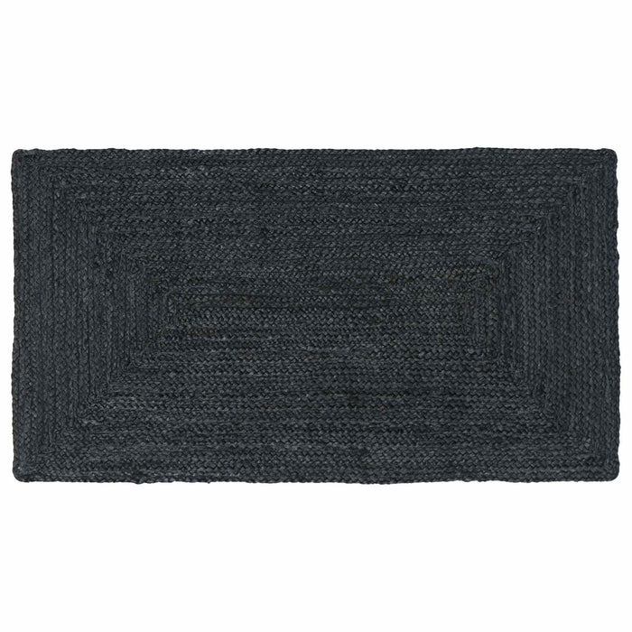 Covoare de zonă Dreptunghiular Gri închis 60 x 110 cm Iută WALTI