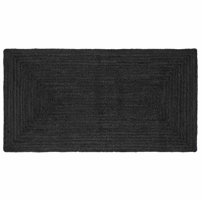 Covoare de zonă Dreptunghiular Gri închis 100 x 200 cm Iută WALTI