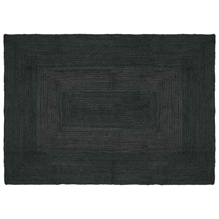 Covoare de zonă Dreptunghiular Gri închis 140 x 200 cm Iută WALTI