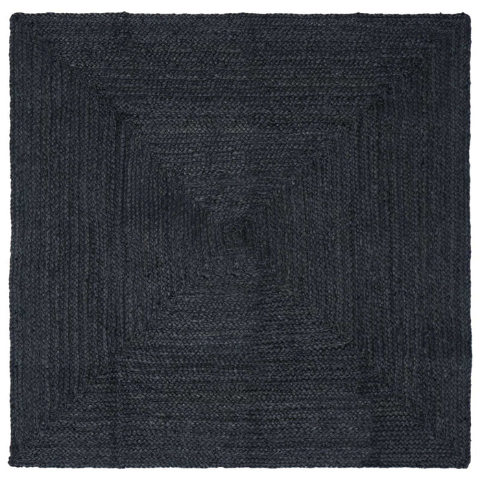 Covoare de zonă Pătrat Gri închis 160 x 160 cm Iută WALTI