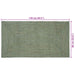 Covoare de zonă Dreptunghiular Verde măsliniu 60 x 110 cm Iută - WALTI WALTI
