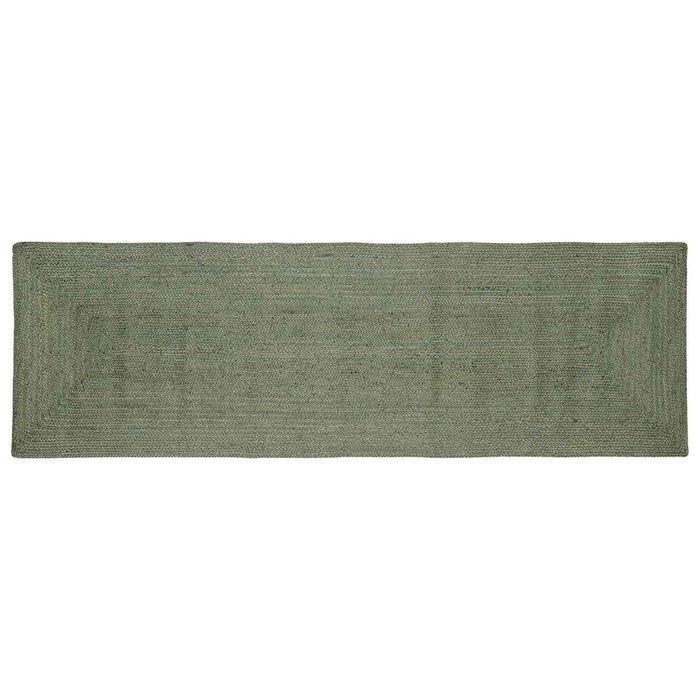 Covoare de zonă Dreptunghiular Verde măsliniu 80 x 250 cm Iută - WALTI WALTI