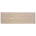 Covor Natural și alb 60 x 250 cm Iută - WALTI WALTI