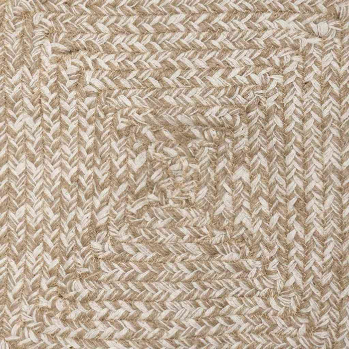 Covor Natural și alb 240 x 340 cm Iută - WALTI WALTI