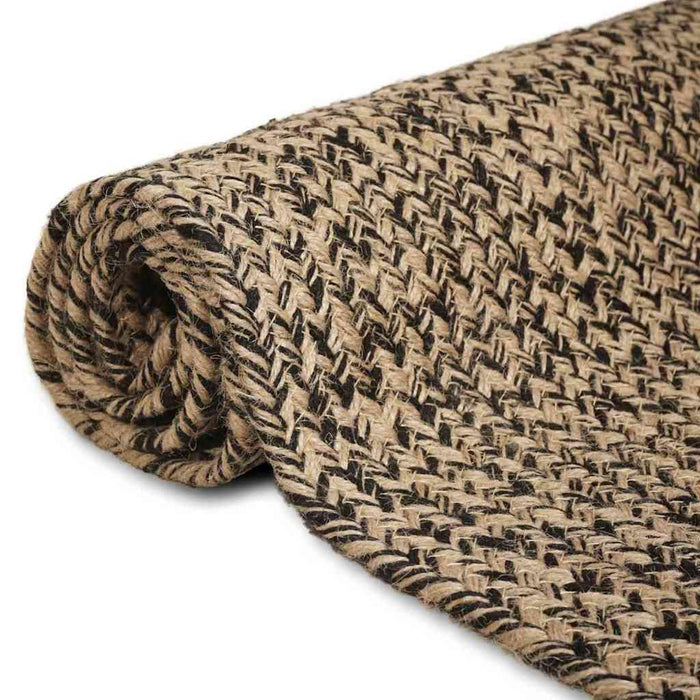 Covoare de zonă Dreptunghiular Natural și Negru 60 x 200 cm - WALTI WALTI