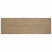 Covor Basketweave Natural și negru 80 x 200 cm Iută - WALTI WALTI