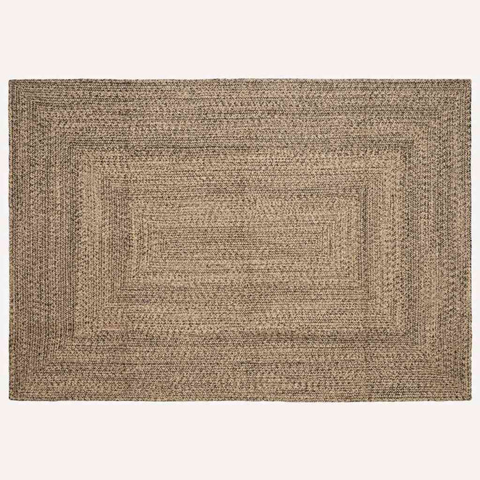 Covor Basketweave Natural și negru 160 x 230 cm Iută - WALTI WALTI