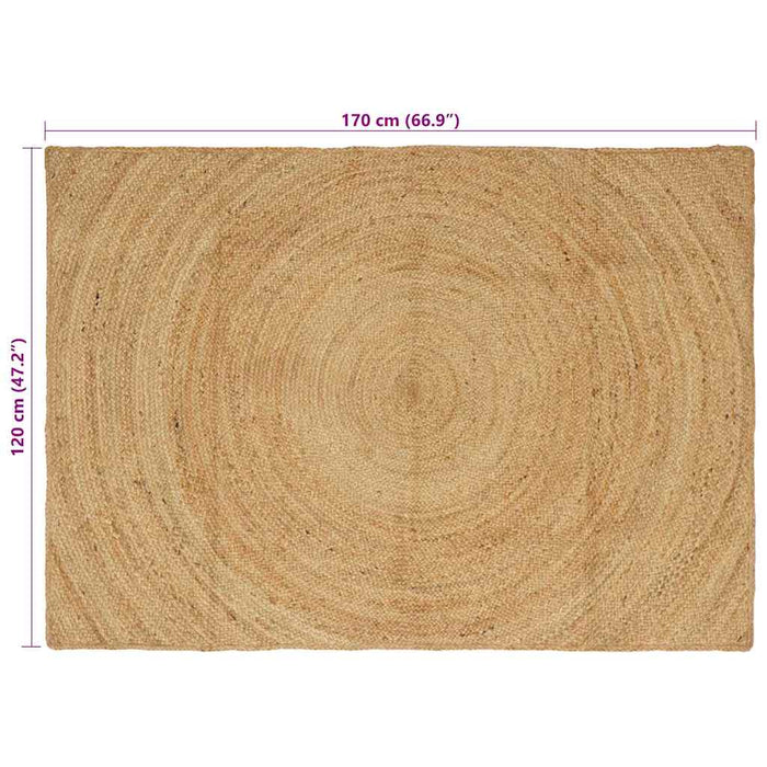 Covoare de zonă Dreptunghiular Maro 120 x 170 cm Iută - WALTI WALTI