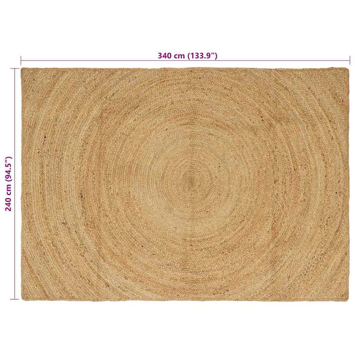 Covoare de zonă Dreptunghiular Maro 240 x 340 cm Iută - WALTI WALTI