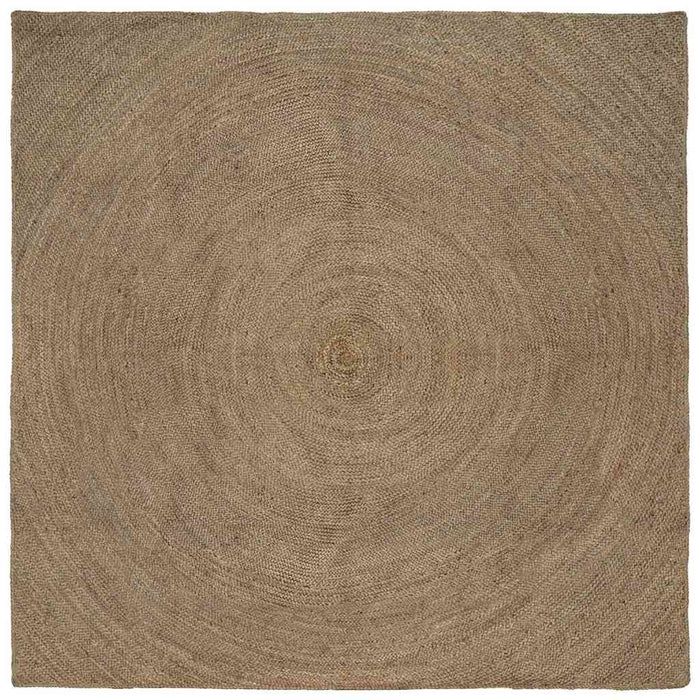 Covoare de zonă Pătrat Gri 240 x 240 cm Iută - WALTI WALTI