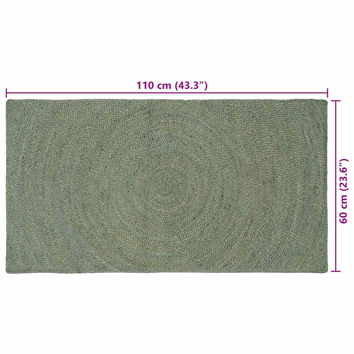 Covoare de zonă Verde măsliniu 60 x 110 cm Iută - WALTI WALTI