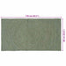 Covoare de zonă Verde măsliniu 60 x 110 cm Iută - WALTI WALTI