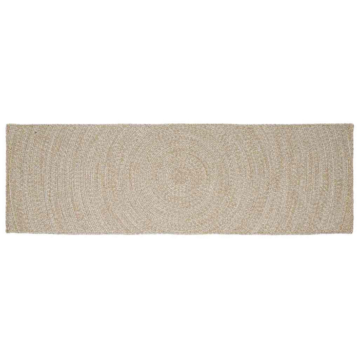 Covoare de zonă Dreptunghiular Natural și Alb 60 x 250 cm Iută - WALTI WALTI