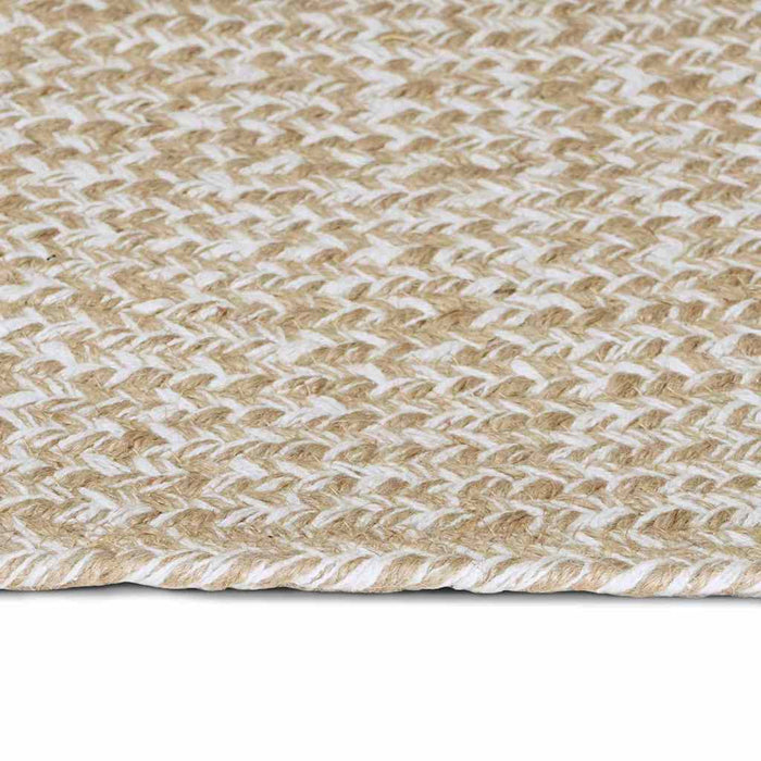 Covoare de zonă Dreptunghiular Natural și Alb 60 x 400 cm Iută - WALTI WALTI