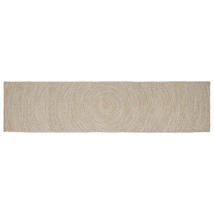 Covoare de zonă Dreptunghiular Natural și Alb 80 x 400 cm Iută - WALTI WALTI