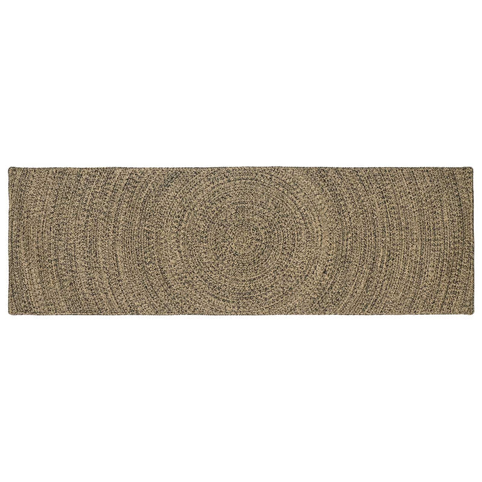 Covoare de zonă Natural și Negru 80 x 300 cm Iută WALTI