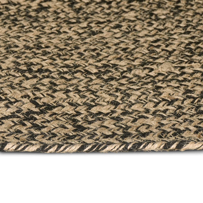 Covoare de zonă Natural și Negru 80 x 400 cm Iută WALTI