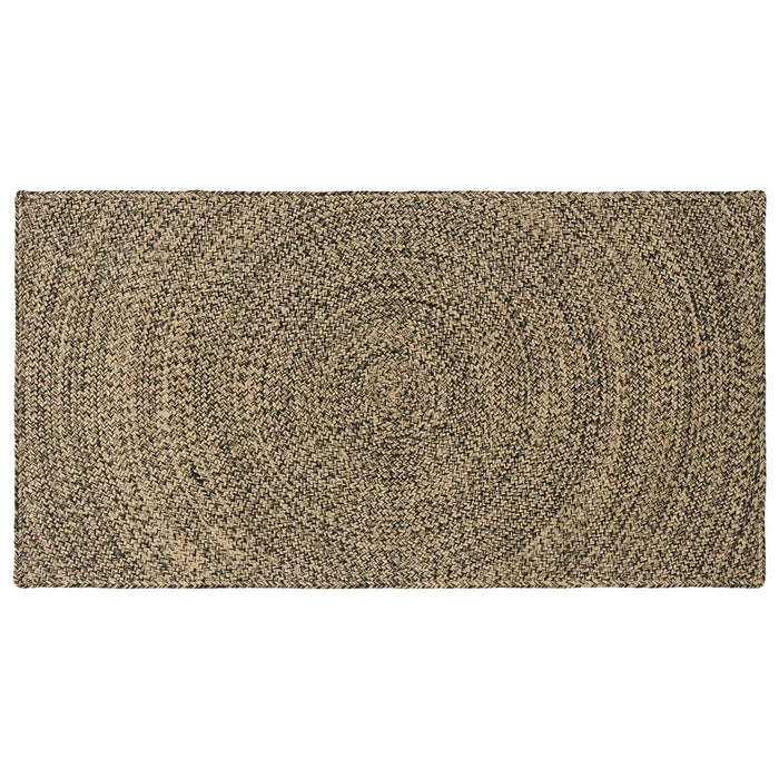 Covoare de zonă Natural și Negru 100 x 200 cm Iută - WALTI WALTI