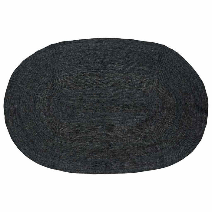 Covor Natural și Negru 300 x 300 cm Iută - WALTI WALTI