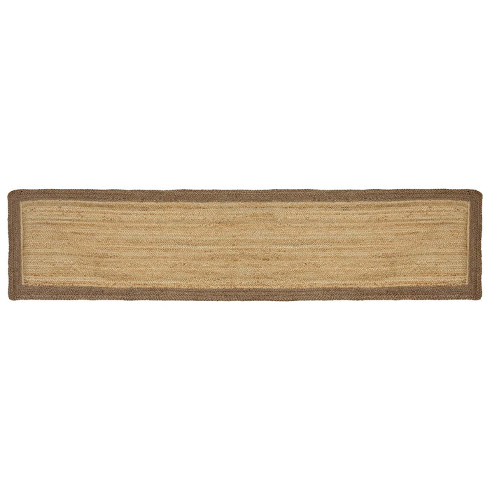 Covoare de zonă Dreptunghiular Natural și Gri 60 x 200 cm Iută - WALTI WALTI
