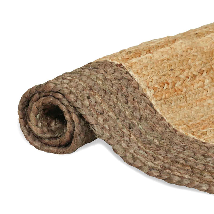 Covoare de zonă Dreptunghiular Natural și Gri 60 x 400 cm Iută - WALTI WALTI