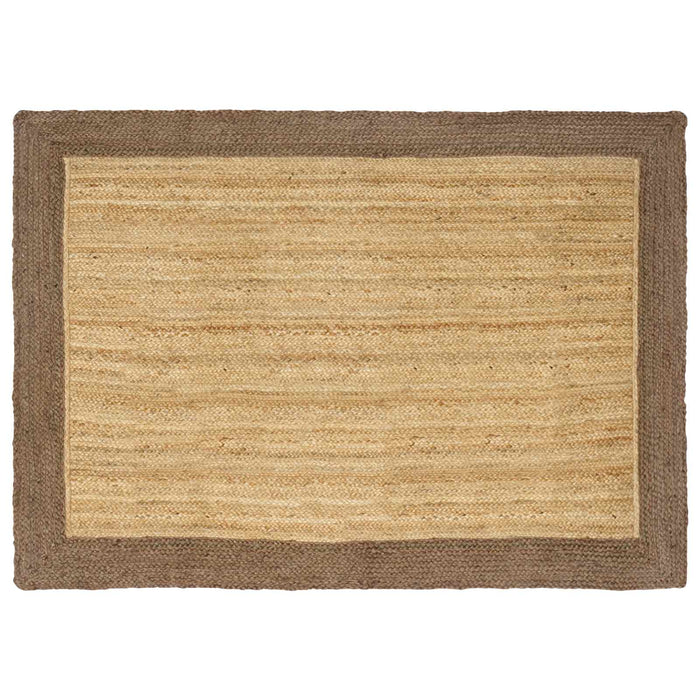 Covoare de zonă Dreptunghiular Natural și Gri 140 x 200 cm Iută - WALTI WALTI